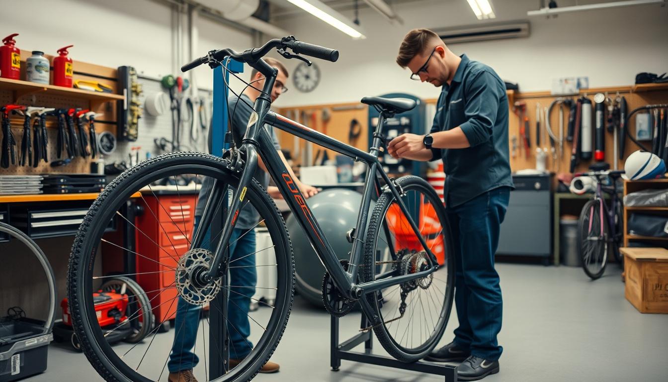 Riparazioni bici semplici e chiare